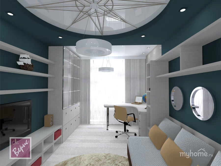 Дизайн интерьера комнаты для мальчика 15 лет